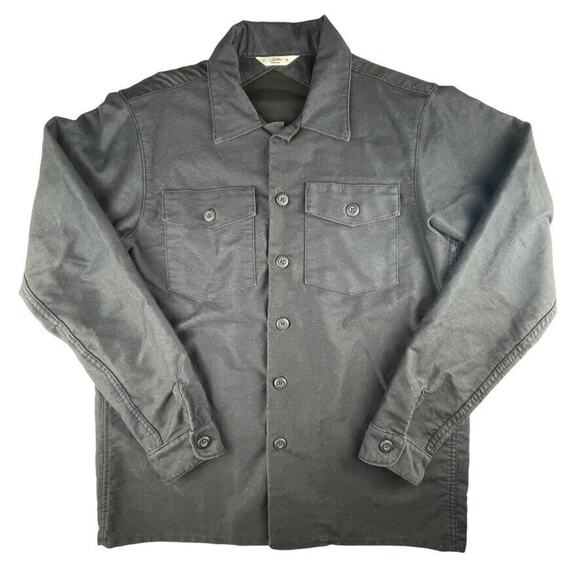 3sixteen Other - 3sixteen full button overshirt shacket made in USA men's XL dark gray